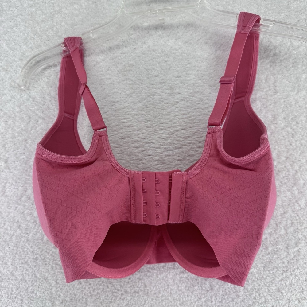 Breezies Wireless Full-Coverage Bra in Raspberry - Picture 5 of 8